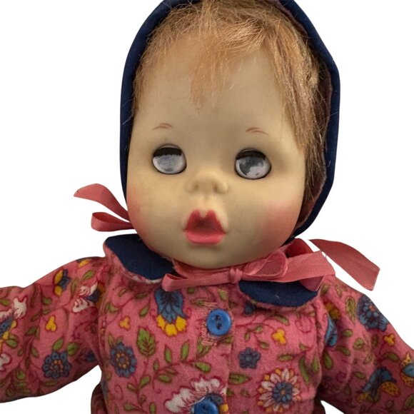 VTG Mattel 1965 Baby Pattaburp Halloween Creepy Eyes Makes Croaking Noise - Picture 5 of 5